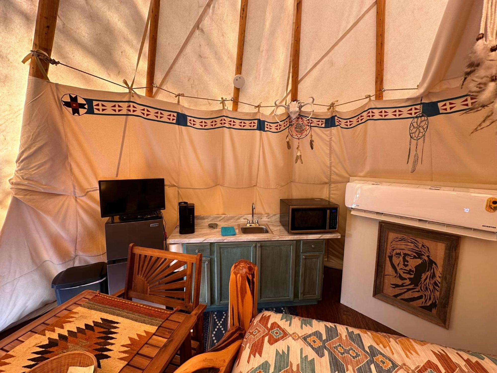 Bandera Stronghold - Cochise Tipi Ngoại thất bức ảnh